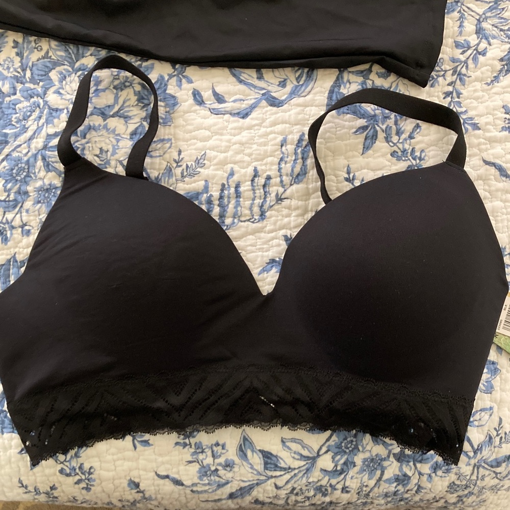 NWT, 3X Paramour, Black, Soft Cup, No Wire Bra